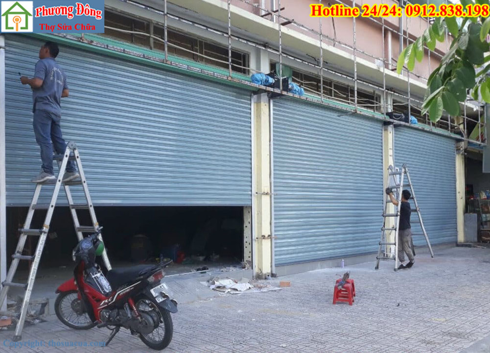 Bán và lắp mới cửa cuốn tại phường Hải An