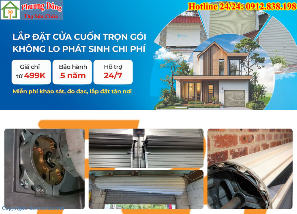 Bán và Lắp mới cửa cuốn tại Phường Hồng Bàng