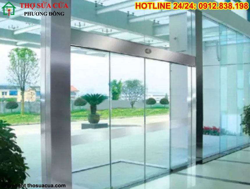 Cửa kính tự động đóng quá nhanh