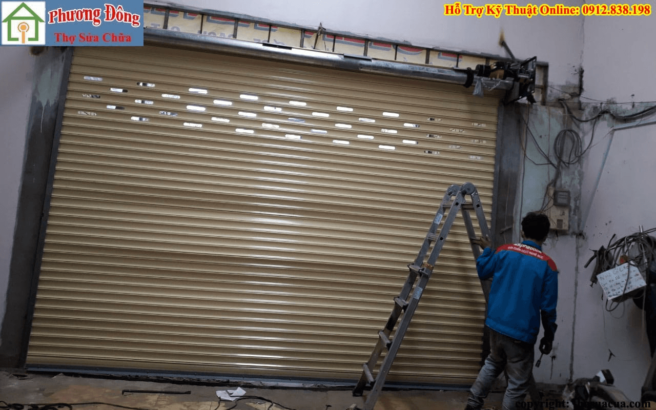 Bán và Lắp mới cửa cuốn tại Hà Tĩnh