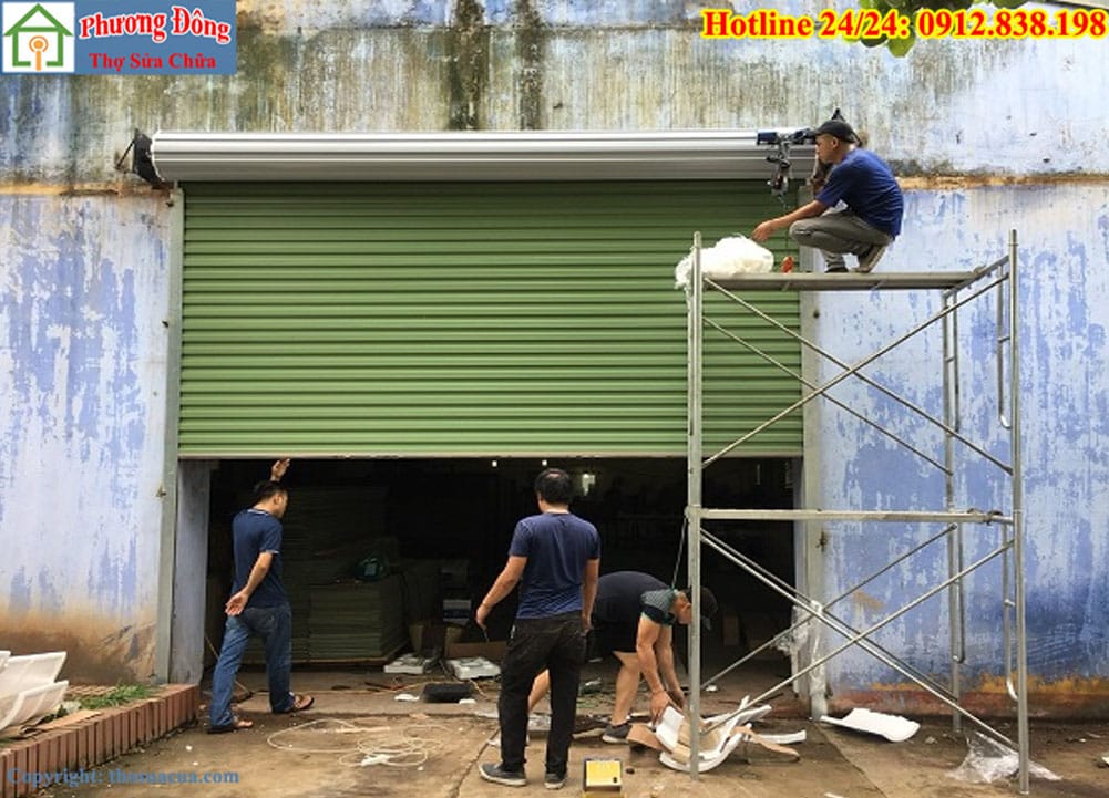 Bán và Lắp mới cửa cuốn tại phường Bàn‍ Thạch