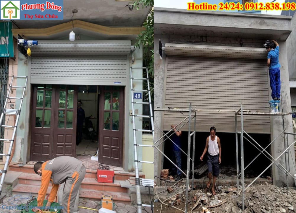 Bán và Lắp mới cửa cuốn tại phường Hội‍ An