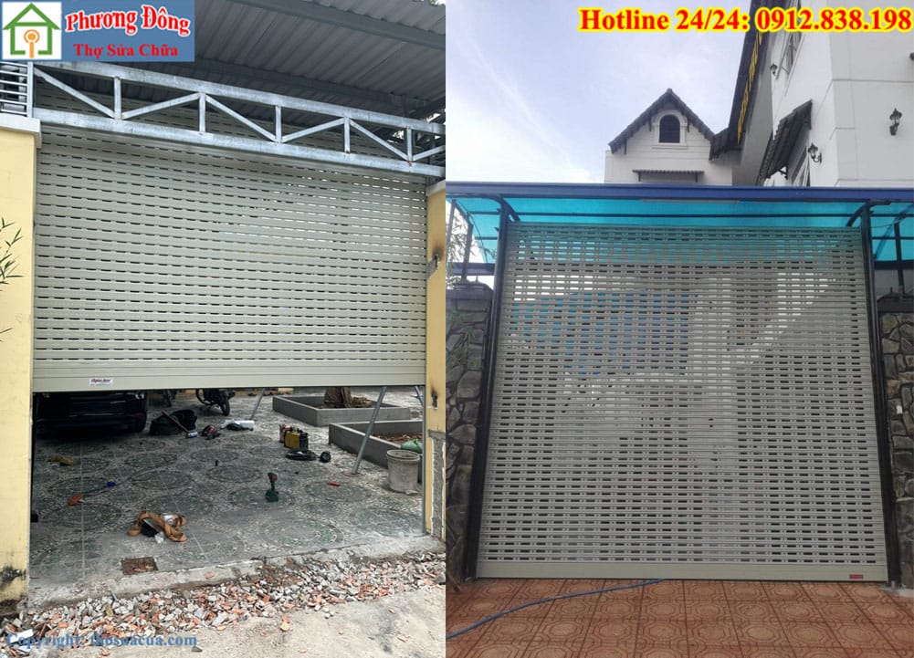 Bán và Lắp mới cửa cuốn tại phường Tân Hiệp