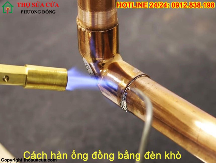 Cách hàn đồng
