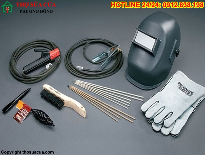 Chuẩn bị dụng cụ và thiết bị hàn