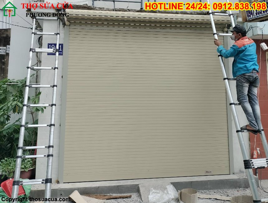 Lắp đặt cửa cuốn tại phường Chí Linh