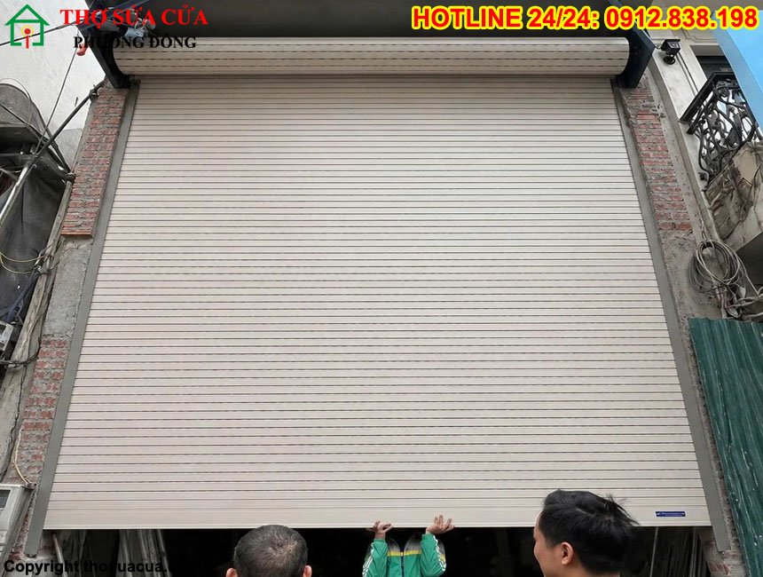 Lắp mới cửa cuốn tại phường Trần Hưng Đạo