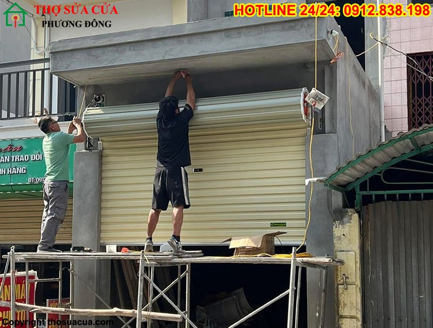 Lắp đặt cửa cuốn tại phường Nam Đồ Sơn