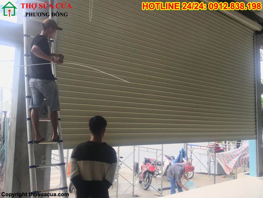 Lắp mới cửa cuốn tại phường Trần Nhân Tông