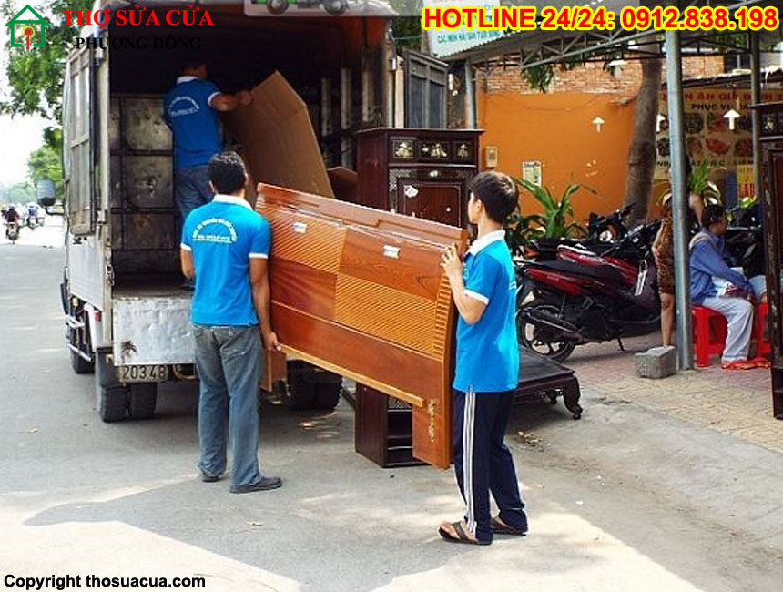 Tháo lắp vận chuyển đồ gỗ tại Quận 1