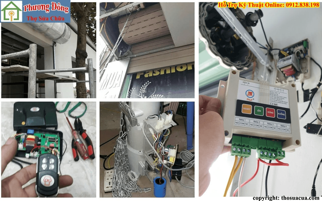 Bán và Lắp mới cửa cuốn tại phường Bình Long
