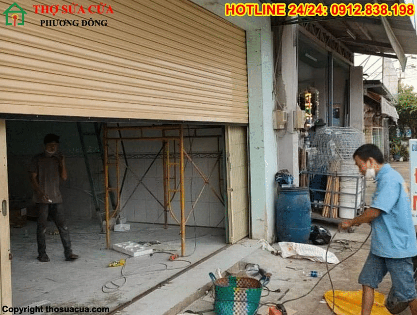 Bán và Lắp mới cửa cuốn tại phường Bình Thủy
