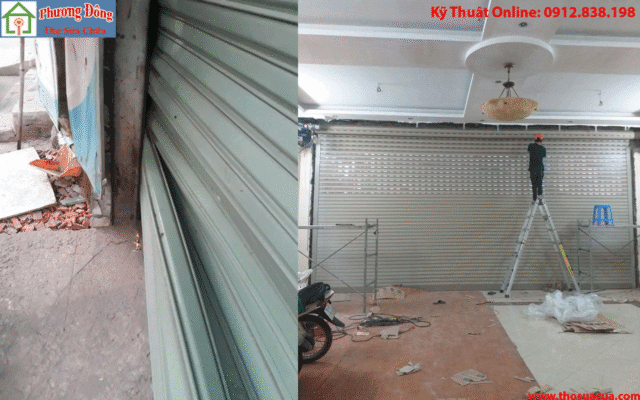 Sửa cửa cuốn tại Phường Hồng Bàng
