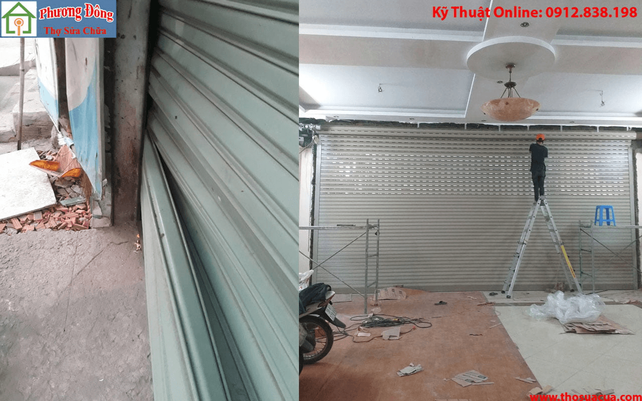 Sửa cửa cuốn tại Phường Hồng Bàng
