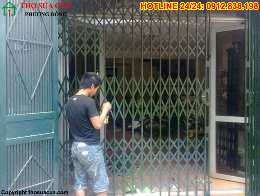 Sơn sửa cửa sắt tại nhà TPHCM