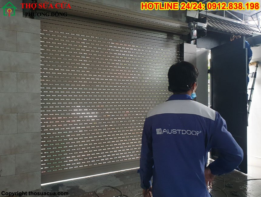 Sửa chữa cửa cuốn austdoor