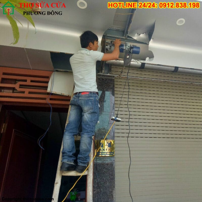 Sửa cửa cuốn tại Phường Kim Liên