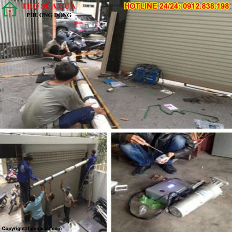Sửa cửa cuốn tại Phường Ô Chợ Dừa