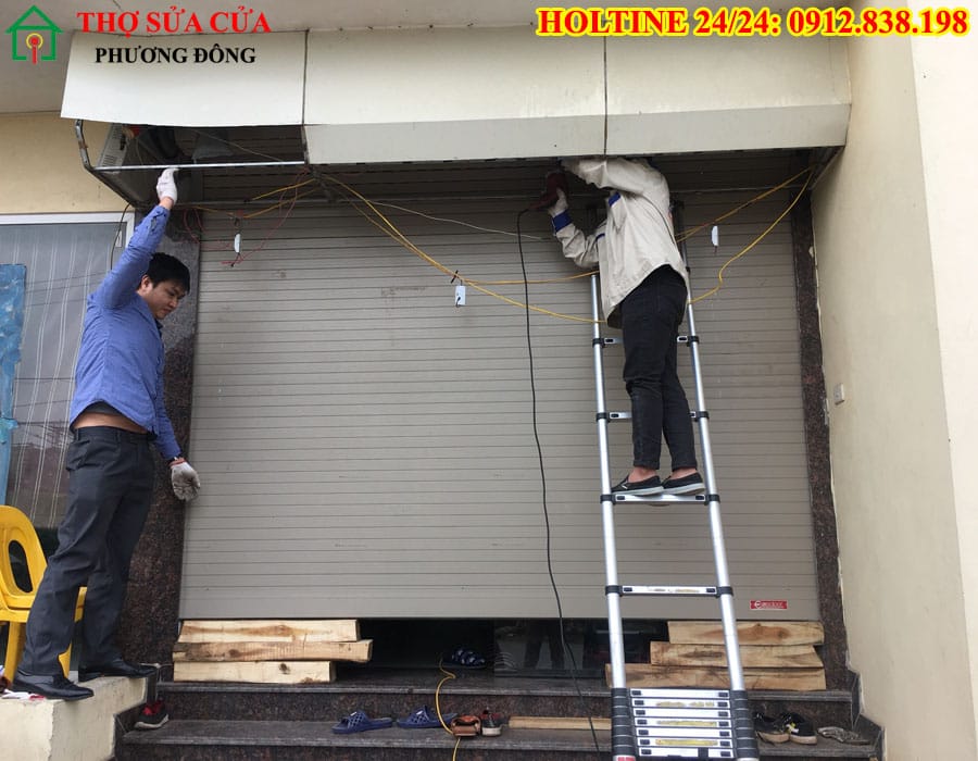 Sửa cửa cuốn tại phường Bến Thành