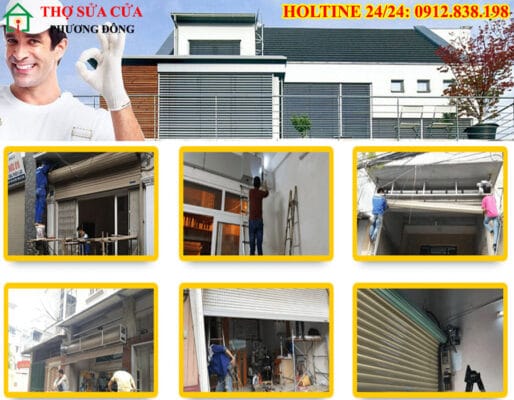 Sửa cửa cuốn tại phường Bình Long