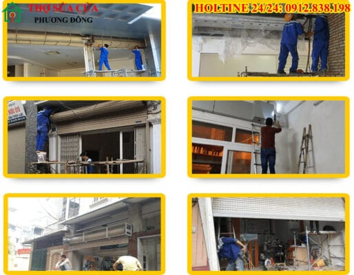 Sửa cửa cuốn tại phường Bình Thới