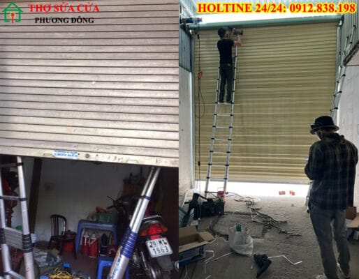 Sửa cửa cuốn tại phường Cầu Kiệu