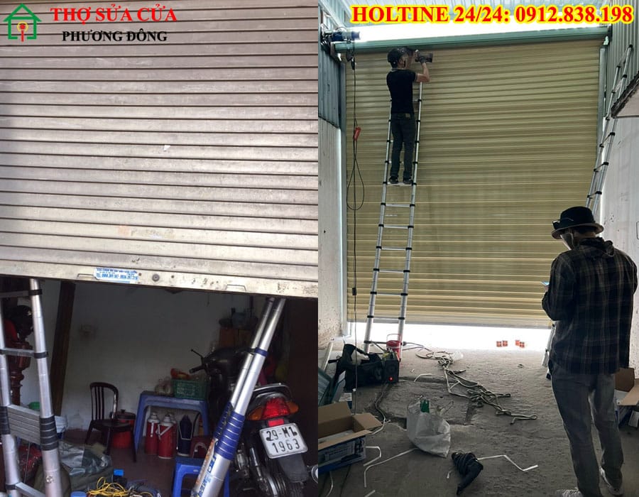 Sửa cửa cuốn tại phường Cầu Kiệu