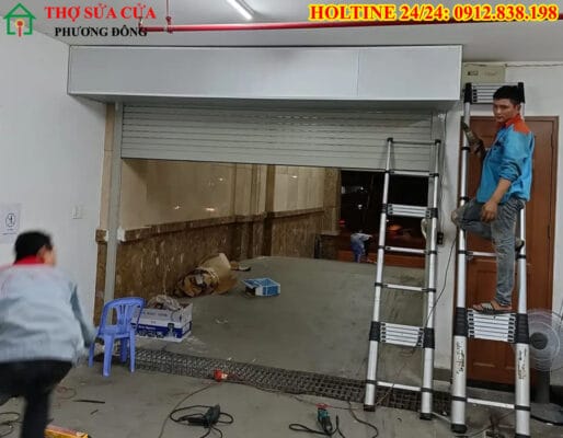 Sửa cửa cuốn tại phường Chu Văn An