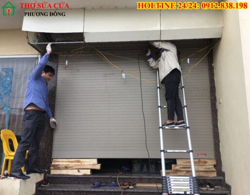 Sửa cửa cuốn tại phường Đông Hưng Thuận