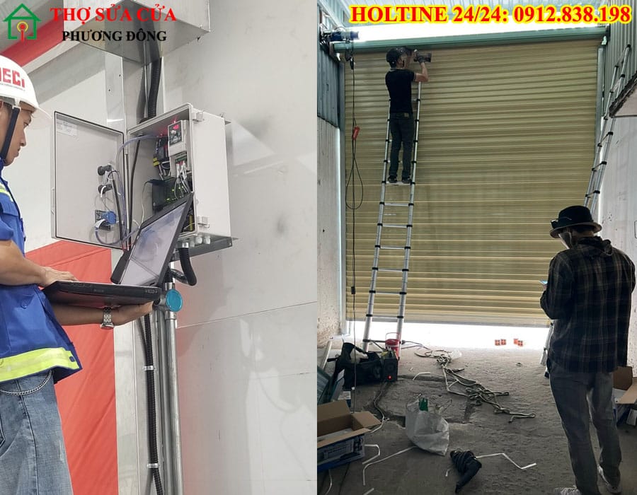Sửa cửa cuốn tại phường Đức Nhuận