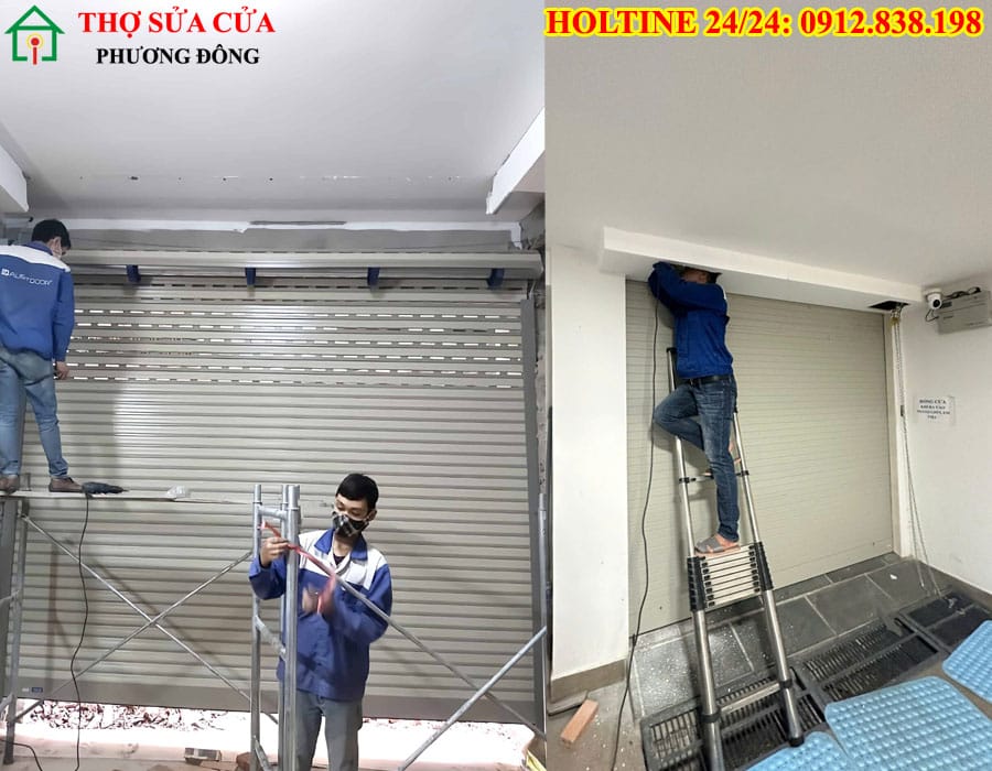 Sửa cửa cuốn tại phường Hải An