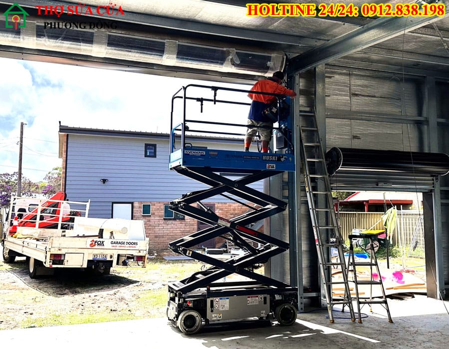 Sửa cửa cuốn tại phường Hạp Lĩnh