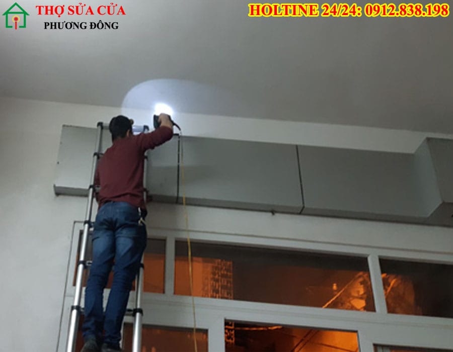 Sửa cửa cuốn tại phường Hòa Hưng