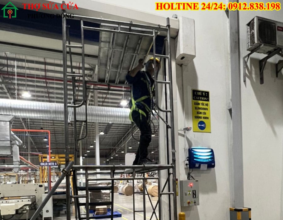 Sửa cửa cuốn tại phường Long Bình