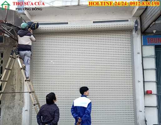 Sửa cửa cuốn tại phường Long Trường