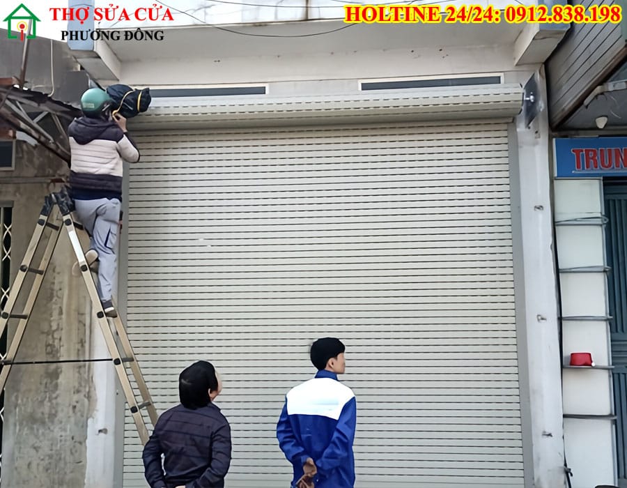 Sửa cửa cuốn tại phường Long Trường