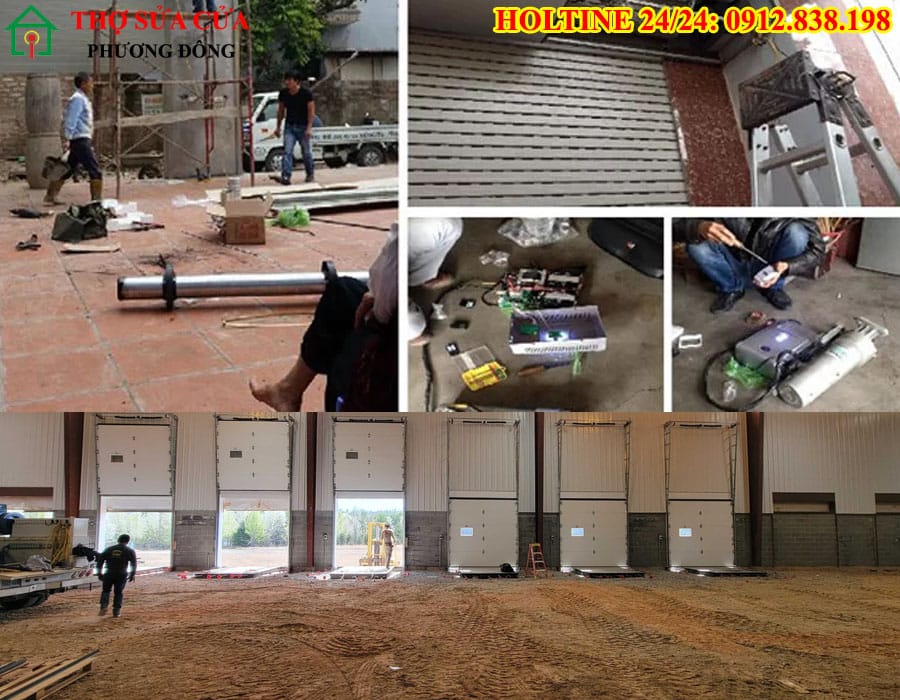 Sửa cửa cuốn tại phường Nông Trang