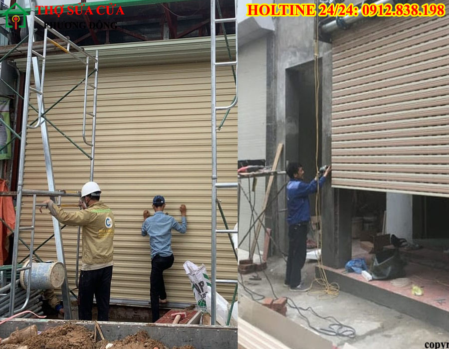 Sửa cửa cuốn tại phường Tân Định