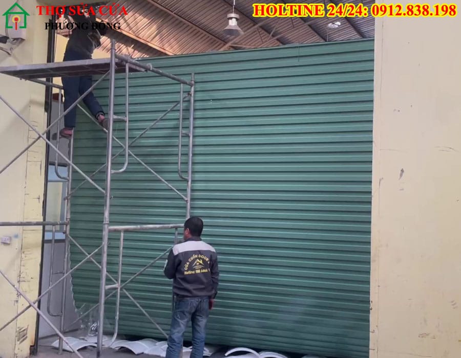 Sửa cửa cuốn tại phường Tân Hòa