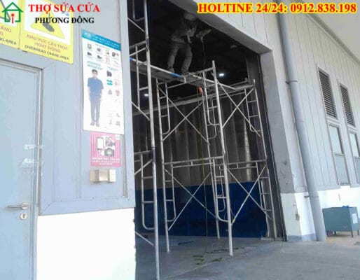 Sửa cửa cuốn tại phường Tây Nam