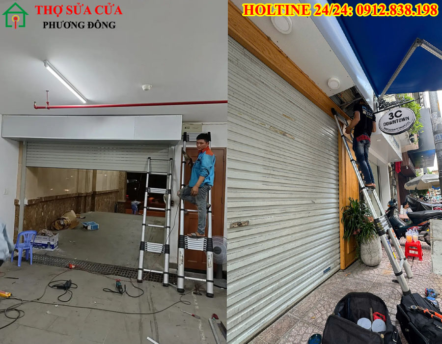 Sửa cửa cuốn tại phường Trần Hưng Đạo