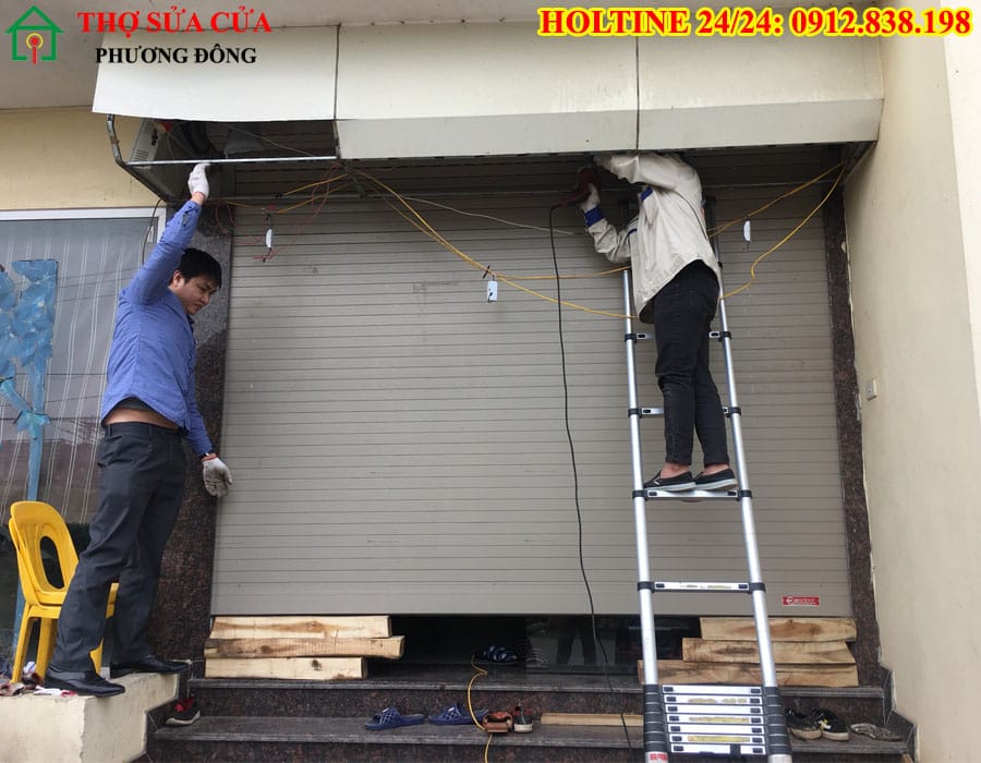Sửa cửa cuốn tại phường Bắc An