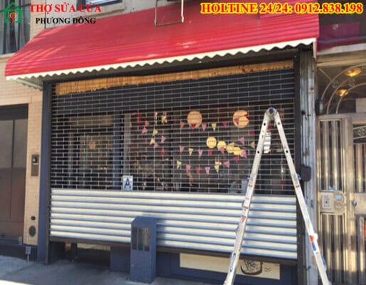 Sửa cửa cuốn tại phường Trí Quả