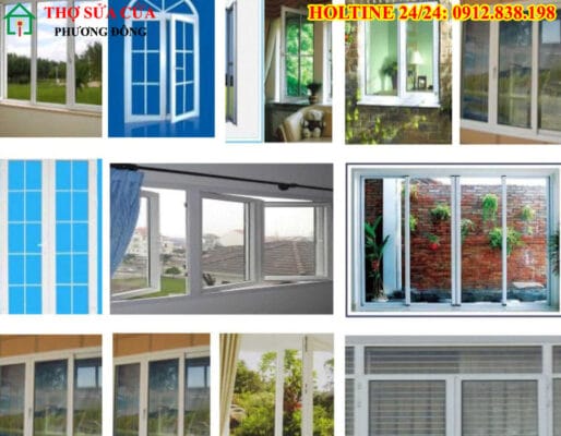 Sửa cửa kính tại phường An Hội Đông