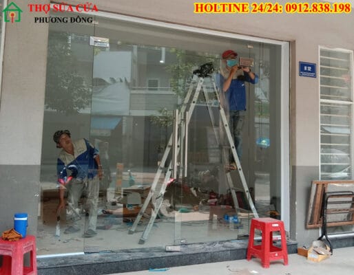 Sửa cửa kính tại phường An Nhơn
