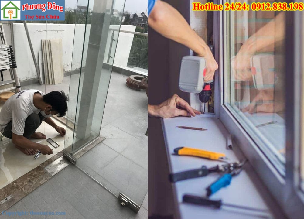 Sửa cửa kính tại phường Bạch Mai