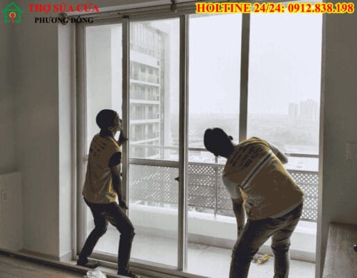 Sửa cửa kính tại phường Bình Hưng Hòa
