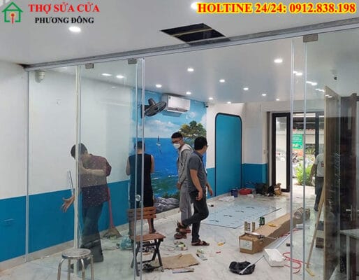 Sửa cửa kính tại phường Cát Lái