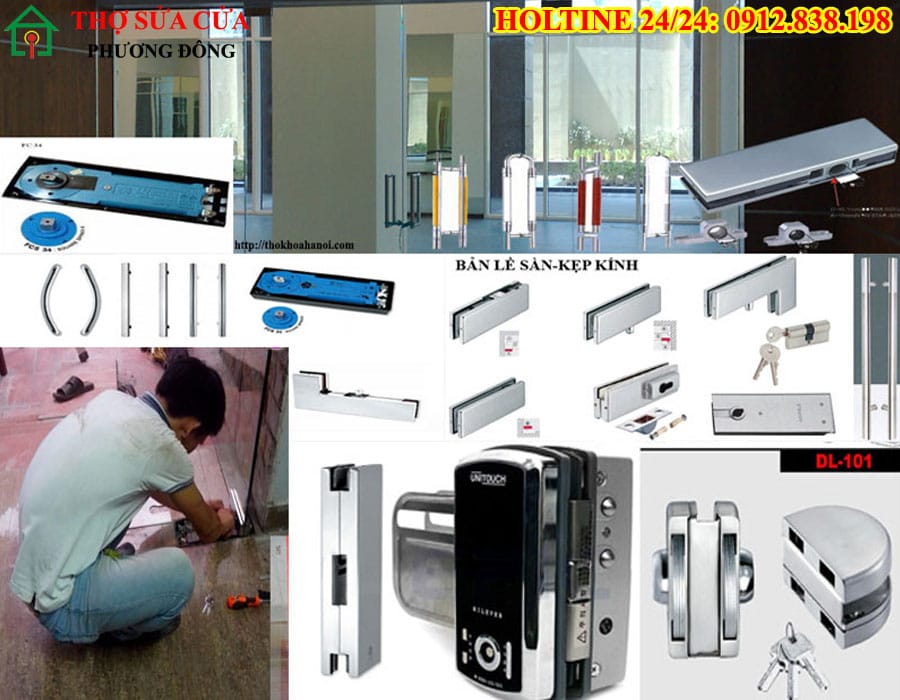 Sửa cửa kính tại phường Điện‍ Bàn