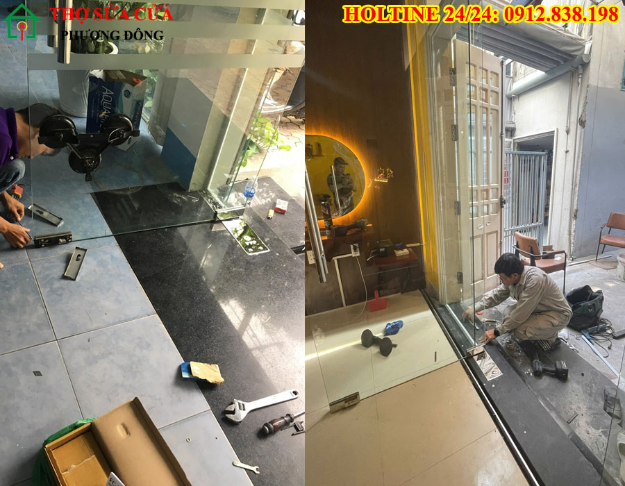 Sửa cửa kính tại phường Dương Kinh